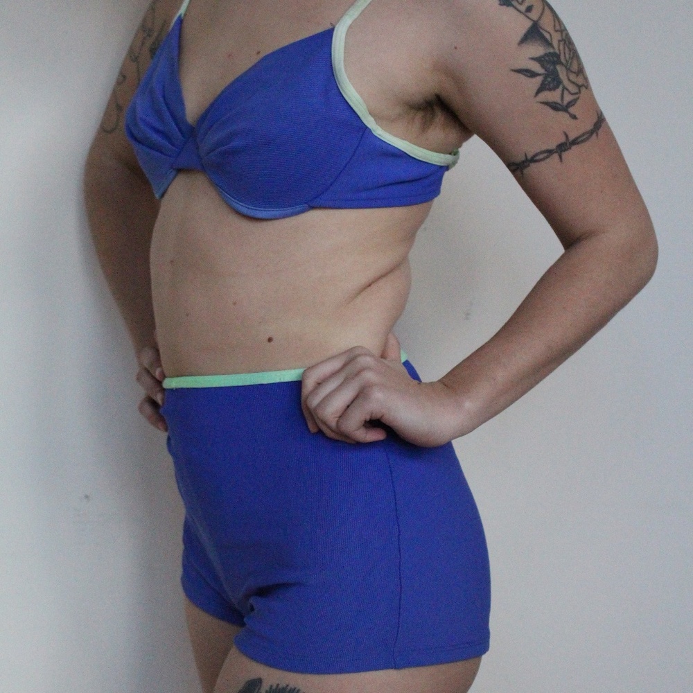 80s 3 piece bikini